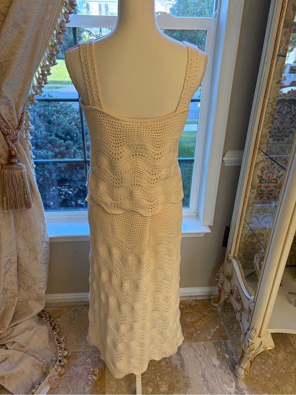 RACHEL ZOE EYELET KNIT OUTFIT NWT L - Picture 5 of 8